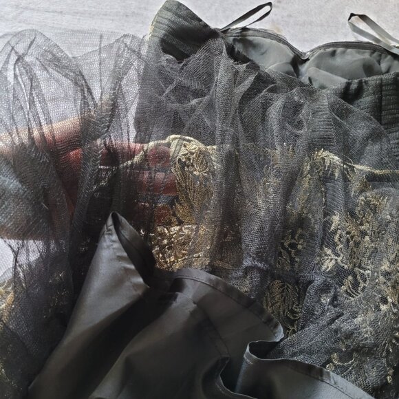 Minuet strapless mini dress size M - Picture 14 of 14